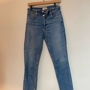 AGOLDE Nico High Rise Slim Fit